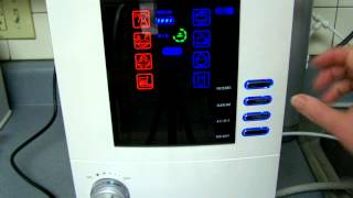 Testing Nexus X Blue Amazing Water Ionizer [upl. by Ssyla]