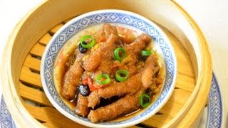 Chicken feet with black bean sauce phoenix claws 豉汁鳳爪 [upl. by Yetta167]