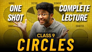 Circles Class 9 in One Shot 🔥  Class 9 Maths Chapter 9 Complete Lecture  Shobhit Nirwan [upl. by Atela930]