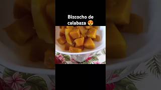 Bizcocho de calabaza sabroso 😍🤗 [upl. by Yeorgi]