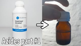 isopropyl nitrite synthesis azides part 1 [upl. by Fairbanks18]