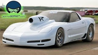 Worlds Fastest ALL MOTOR Corvette in the 12 Mile [upl. by Naiditch]