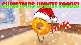 SECRET STAYCATION  CHRISTMAS UPDATE FOODS [upl. by Barbey]