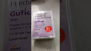 Guficap 50 mg injectionCaspofungin Acetate for injection 50 mg [upl. by Yesak366]