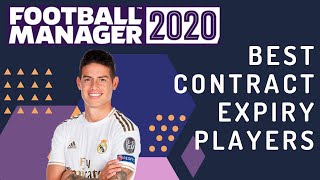 FM 20 Best Contract ExpiryOut of Contract Players Football Manager 2020  Updated 204 Version [upl. by Adnofal180]