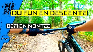 VTT  montée épuisante mais des descentes bien fun [upl. by Eniliuqcaj]