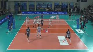 Japan Volleyball Kento Miyaura amazing in Paris vs Nantes [upl. by Tlevesor]