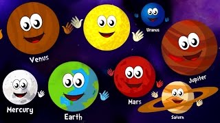 The Planets Song  Nursery Rhymes and Kids Songs  Songs for Children By Guitar Bob [upl. by Elleinaj]