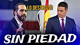 El DISCURSO de Bukele que DESTROZA al Presidente de España Pedro Sanchez [upl. by Einallem450]