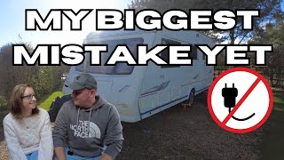 My two biggest mistakes yet while owning our first second hand caravan Caravan vlogs [upl. by Ketchum]