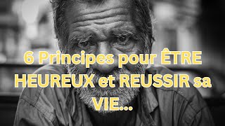 6 Principes pour ÊTRE HEUREUX et RÉUSSIR sa VIE  MOTIVATION STOÏCIENNE [upl. by Sivraj256]