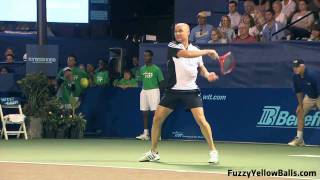 Andre Agassi Forehands in HD [upl. by Ahsikad]