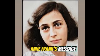 Anne Frank Speech AI [upl. by Atnad]