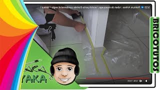 320 ⏩ Peinture Airless  ruban COMBI MASQ  scotch masquage porte dentrée et angle extérieur [upl. by Hube13]