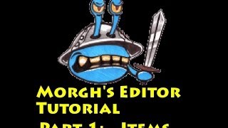 Mount and Blade Morghs Editor Tutorial Part 1  Items [upl. by Menendez]