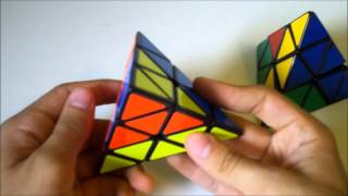 Pyraminx Tutorial 1Flip Method [upl. by Noiek]