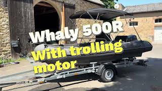 Whaly 500R Event Boat with trolling motor [upl. by Terag]