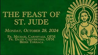 Feast of St Jude LIVE MASS 2024 [upl. by Aenahs]