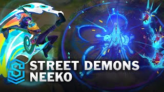 Street Demons Neeko Skin Spotlight  PreRelease  PBE Preview  League of Legends [upl. by Ion668]