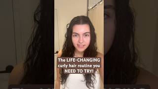 LIFECHANGING Curly hair routine 🤎 curlyhair curlyhairstyles curlyhairroutine hairstyles [upl. by Izabel]