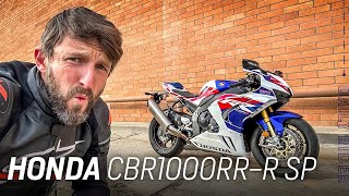 2022 Honda CBR1000RRR SP Review  Daily Rider [upl. by Leirvag]