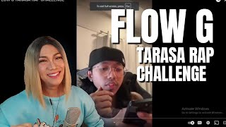 FLOW G TARASA RAP CHALLENGE REACTION VIDEO [upl. by Juback]