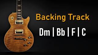 Rock Pop BACKING TRACK D Minor  Dm Bb F C  87 BPM  Guitar Backing Track [upl. by Allebara]