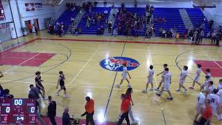 Owego Free Academy vs Union Endicott Boys Varsity Basketball [upl. by Hgielyak206]