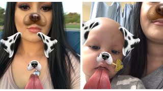 My Baby Communicated With Me Through Snapchat Filter [upl. by Ethben]