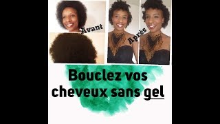 Comment boucler ses cheveux sans gel [upl. by Niwdog]