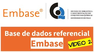 Embase vídeo 2 busca na interface “Quick Search” [upl. by Atat]