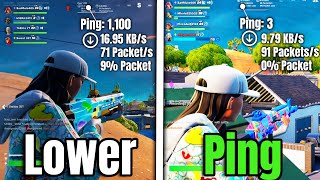 How To Lower Ping In Fortnite  18 Methods [upl. by Asselem234]