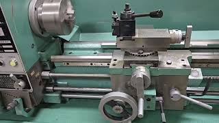 12 x 36 Manual Geared head engine lathe [upl. by Retnyw]