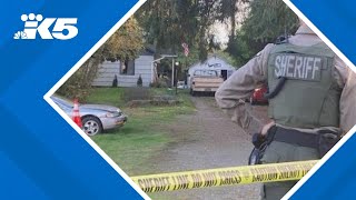 Man arrested in connection to double homicide near Poulsbo [upl. by Adnuhsat366]