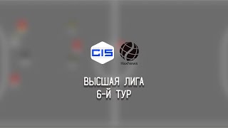 Лучшие голы 6го тура ЧР 12 Высшая лига  Haxball [upl. by Essined]