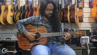 Granada Acoustic Guitar  GS100 Natural and with EQ [upl. by Dj799]