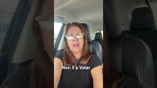 La mitad aprox han votado a nivel Nacional y del condado A votar🇺🇸 elecciones2024 videoshort [upl. by Ybreh867]