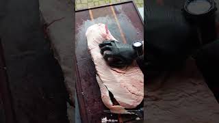 Perfect Smoked Brisket Recipe  Over The Fire Cooking by Derek Wolf [upl. by Garv]