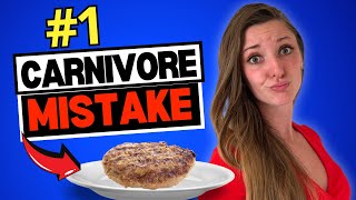 This Carnivore Mistake PREVENTS Weight Loss [upl. by Earle]