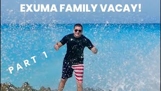 WE WENT TO EXUMA BAHAMAS PART 1 [upl. by Cralg]