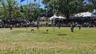 Jr Boys Smoke Dance  Oneida Pow Wow 2024 [upl. by Bosch]