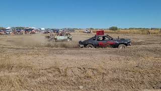 Moosomin First Nation Demolition Derby 2024 Heat 1 [upl. by Mera]