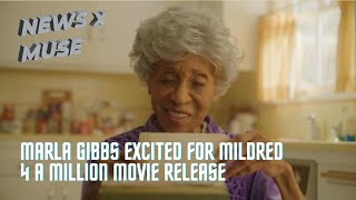 Marla Gibbs Excited For Mildred 4 a Million Movie Release [upl. by Launcelot83]