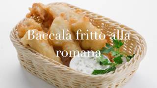 Baccalà fritto alla romana in pastella lievitata [upl. by Nonregla]