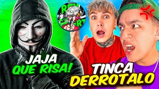 TINCA VS REY HACKER POR MI CUENTA DE FREE FIRE👿😱 [upl. by Romeu60]