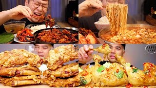 Asmr Mukbang 2x Speed Korean Food Eating [upl. by Rakia]