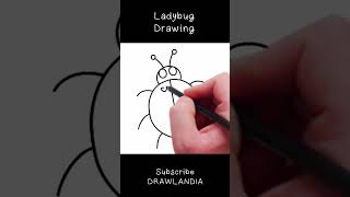 StepbyStep Ladybug Drawing Tutorial for Kids  Art and Learning Fun [upl. by Ainahtan]