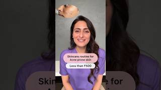 Rs500 skin care routine  oily skin  dermatologist recommends [upl. by Amimej]