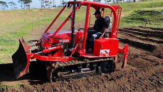 MD35 Mini Dozer At Work On A Farm  Eastwind Dozer UPGRADED [upl. by Eninnej]