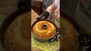 Lemon Blueberry Pound Cake RECIPE on dinnerin321com cake dessert sweet mom lemon blueberry [upl. by Tletski]